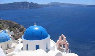 Blue church caldera